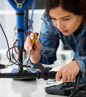 Blue Pinafore Denim Dress