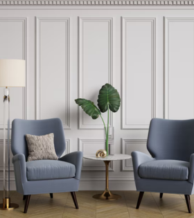 Blue Pinafore Denim Dress